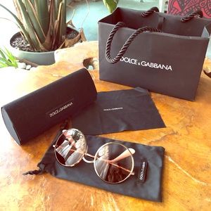 Dolce Gabbana round sunglasses